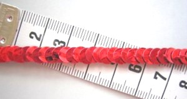 Paillettenband stretch rot